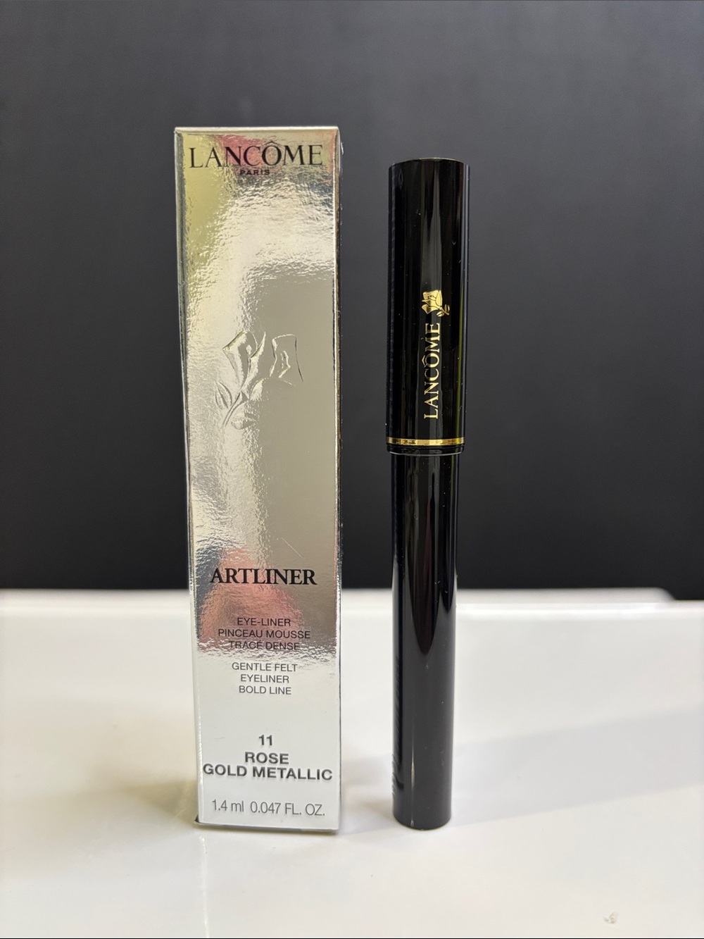 Lancome Artliner Eye-Liner in Rose Gold Metallic